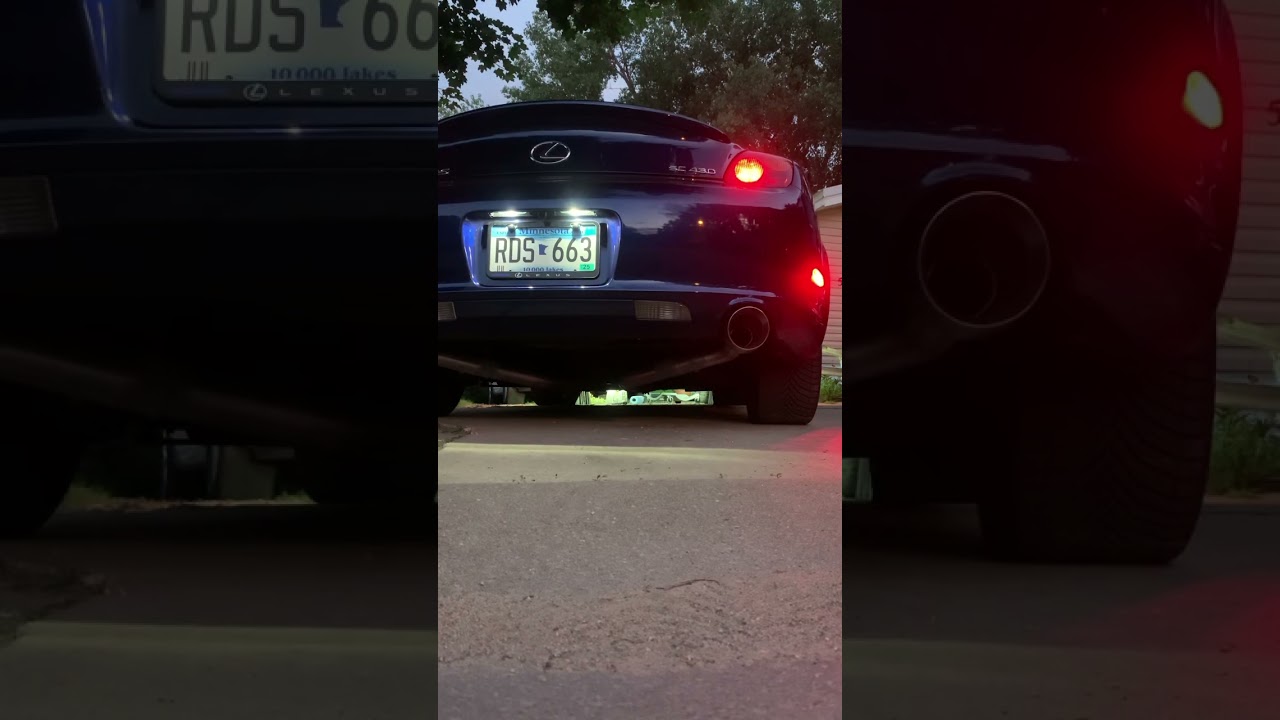 03 Sc430 warm start up.         x pipe-dynomax race bullets.