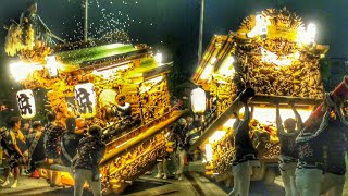 激レア!ザ、だんじり 2025.6.29 鶴見区 茨田 浜 だんじり 古宮神社 夏祭り 曳行終盤