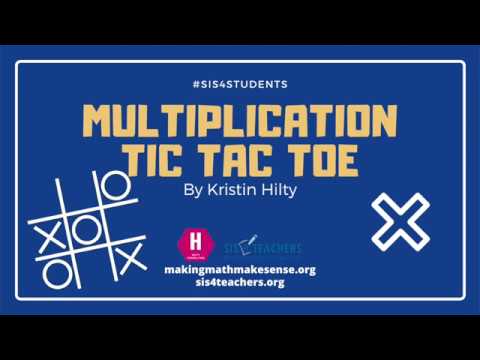 Multiplication Tic-Tac-Toe - Math For Love