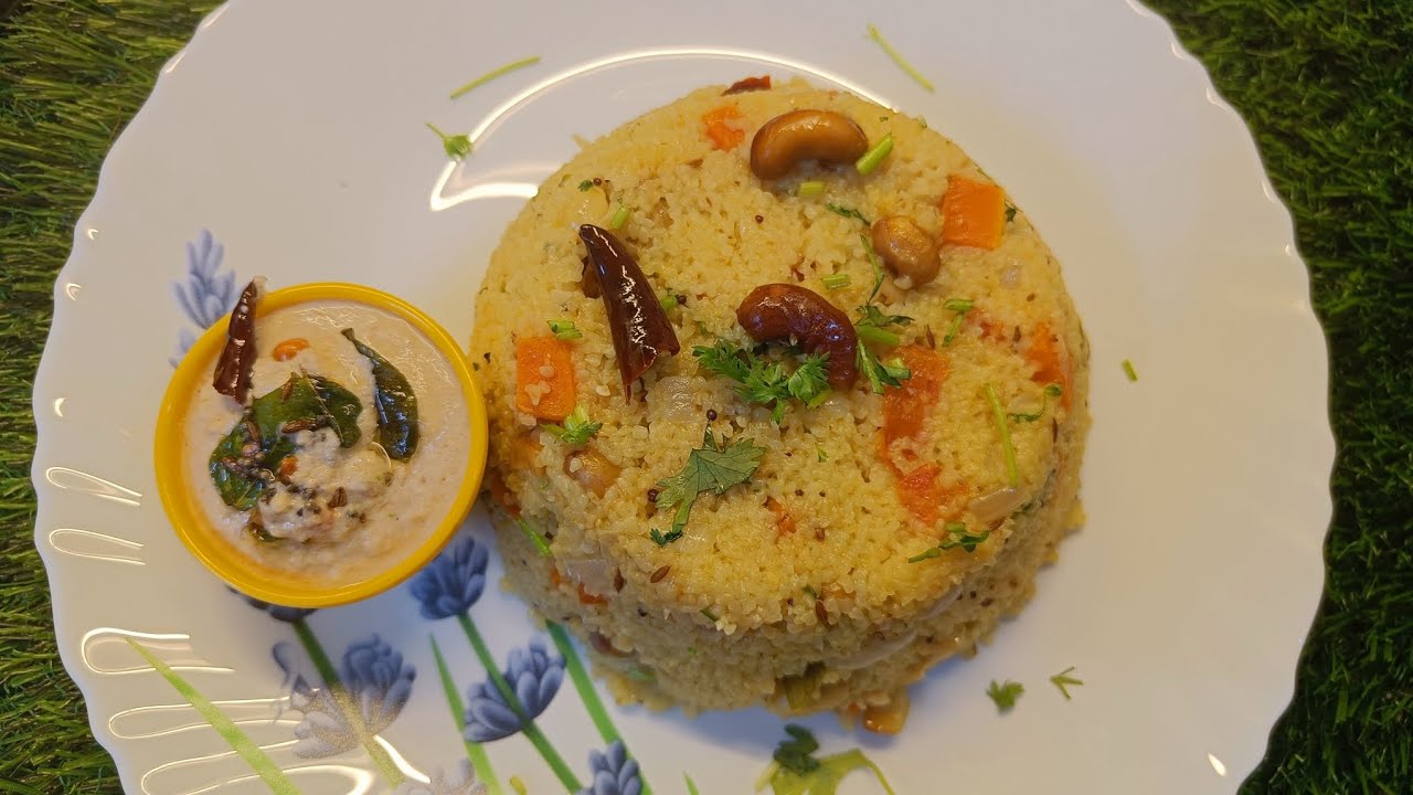 Upma in Telugu | Goduma ravva Upma | healthy food | diet - YouTube