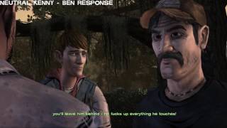 The Walking Dead Season 1 Episode 4 - Determinant Kenny Responses
