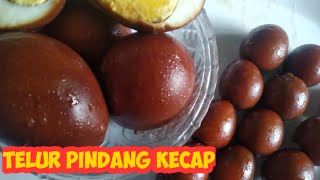 Cara Membuat Telur Pindang Sederhana || Telur Pindang Kecap