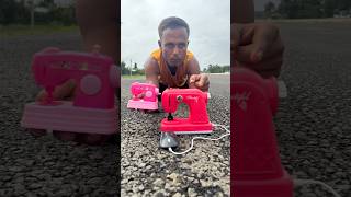 Akta small electric sewing 🧵 machine vs big stitching silai machine unboxing shorts