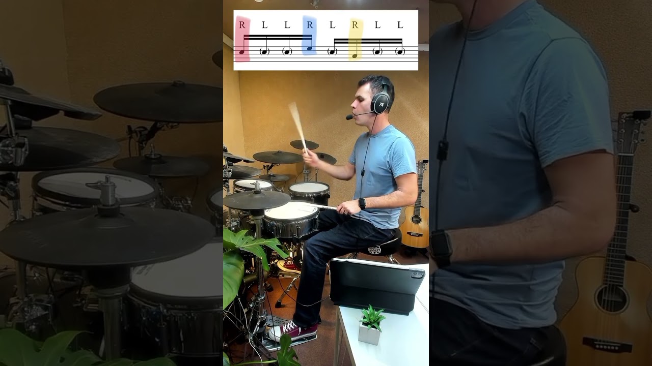 A 3-2-3 Grouping Fill Drum Lesson 