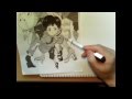 アニメ絵模写説明、比率編