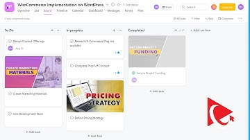 Kanban Board Example in Asana