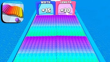 New Satisfying Mobile Game Big Update Freeplay Canvas Run 2048 Top Gameplay Walkthrough Android