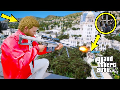 KURŞUN GEÇİRMEZ CAMLARLA KORUNAN BAŞKANA SUİKAST! - GTA 5