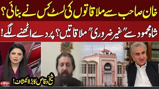 List of Meeting with Imran Khan? Unnecessary Meeting with Shah Mahmood? Sheikh Waqas Big Revelation