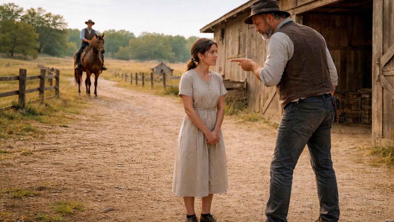 Fazendeiro viúvo flagra capataz HUMILHANDO funcionária… e decide agir na frente de todos...