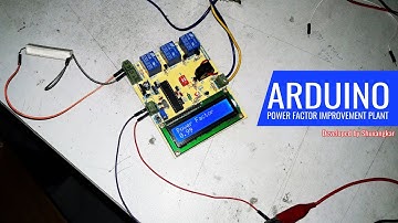 Arduino Power Factor Improvement(PFI) Plant