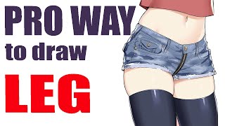 How to Draw Anime Legs Like a Pro