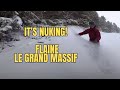 Its nuking snow in flaine
