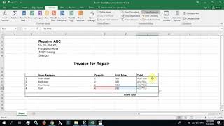 Excel Tutorial: Basic text editing, Part 2