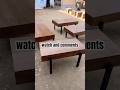 Walnut wooden table elegant design #sumbal #table#foryou#foryoupage