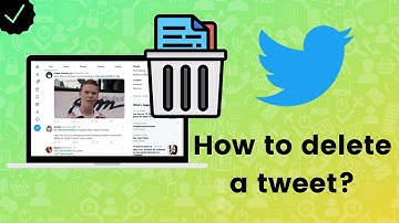 How to delete a tweet on Twitter?