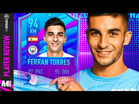 94 Man City Ferran Torres Player Review 94 Sbc Ferran Torres Review Fifa 20 Ultimate Team Youtube