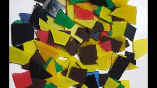 Making Your Own Colored Mosaics From Glass