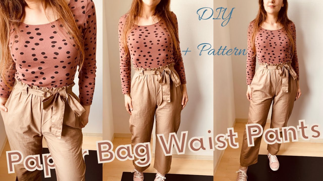 DIY Paperbag Waist Trousers  BERNINA Blog
