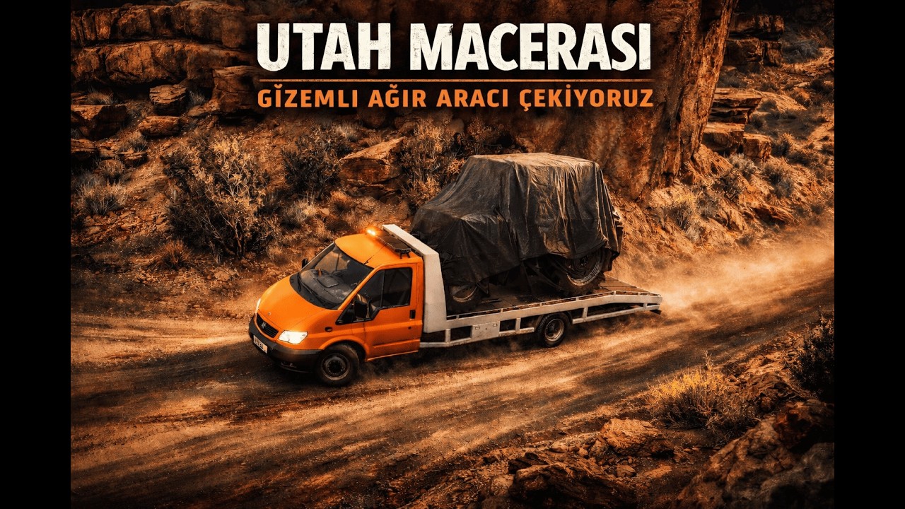 ÖRTÜNÜN ALTINDA NE VAR?! 😅 Ford Transit ile GİZEMLİ AĞIR YÜK Taşıdık | BeamNG