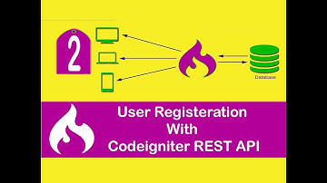 User Registeration With Codeigniter REST API - Part 2