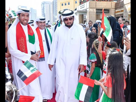 أحمد بن محمد يشهد احتفالات يوم العلم في اللجنة الأولمبية الوطنية