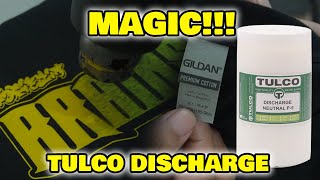 MAGIC!!! Tulco Discharge Ink Review |  Screen Printing | Waterbased Ink screenshot 5