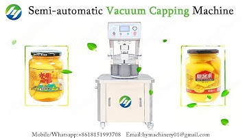 Semi automatic Vacuum Capping Machine