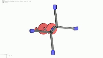 simulation of a simple drive train using EXUDYN with rigid bodies and 1D mass and 1D rotor elements