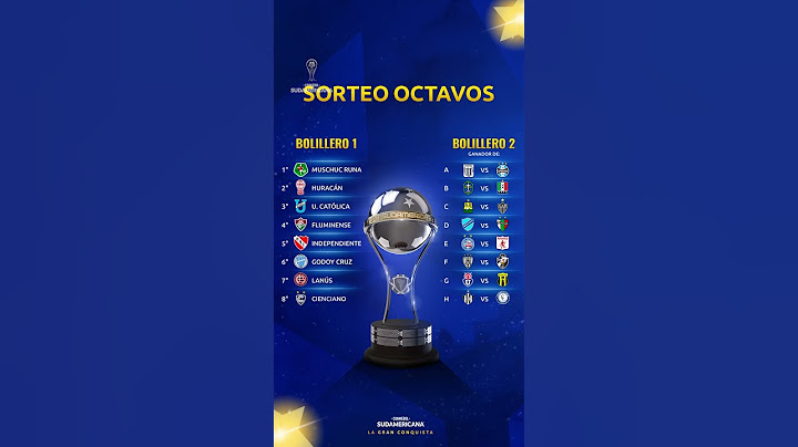 ¡LO QUE HAY QUE SABER DEL SORTEO DE OCTAVOS DE FINAL DE LA CONMEBOL #SUDAMERICANA! #LAGRANCONQUISTA