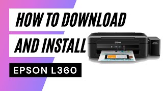 how to download and install EPSON L360 screenshot 5