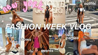 NEW YORK FASHION WEEK VLOG! fashion shows/events, filming podcast, fall outfits, meeting new friends by Maddie Burch 2,285 views 1 year ago 16 minutes