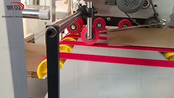 BZD Semi auto Folder Gluer corrugated Carton Box Machine