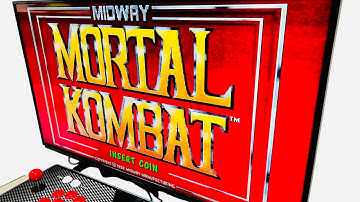 Mortal Kombat Arcade Game Play w/ Pandora Platinum