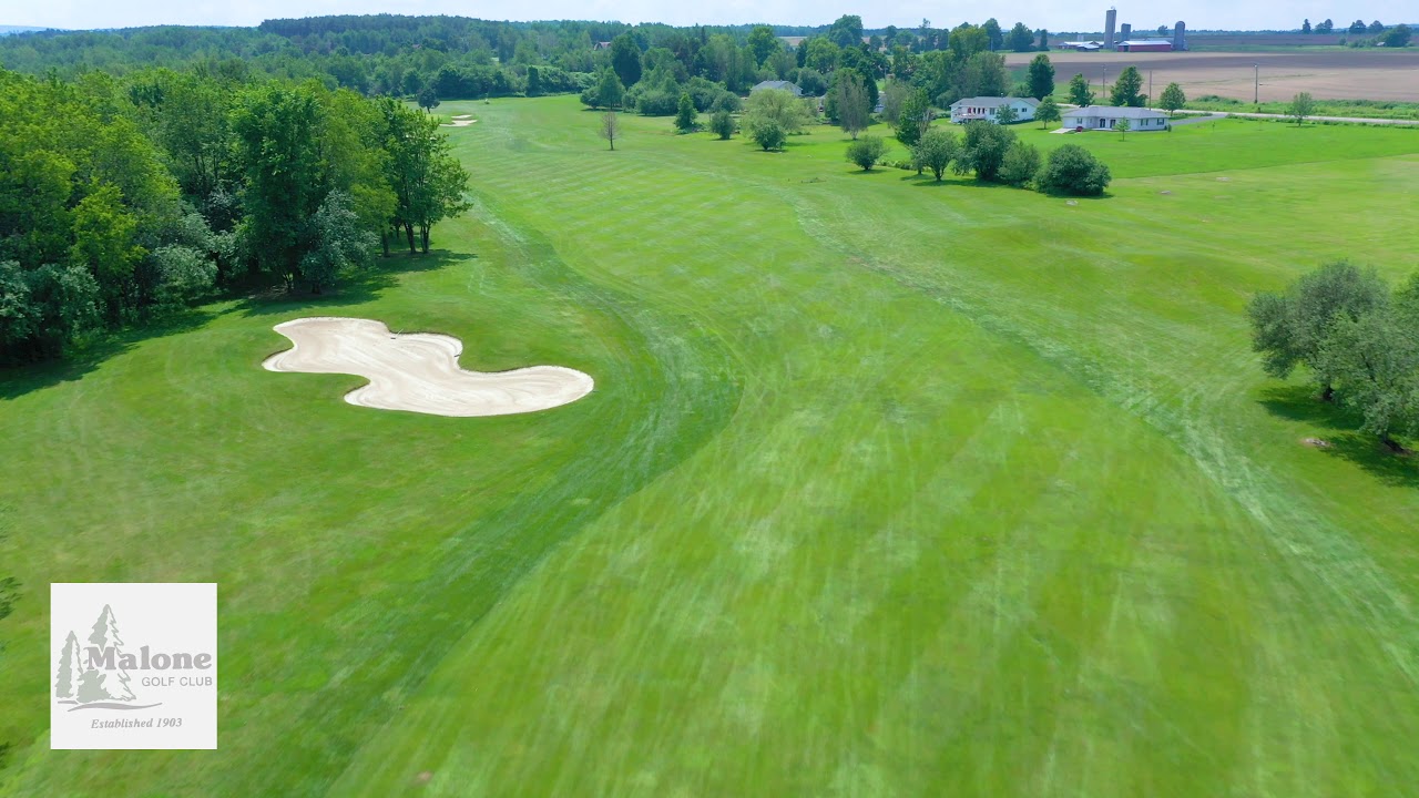 Malone Golf Club West Course Hole 5 YouTube