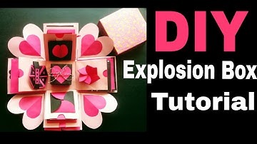 Explosion Box Tutorial | DIY | Valentine