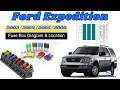 Fuse Box Locations & Diagrams: Ford Expedition 2003 / 2004 / 2005 / 2006  Owner's Manual