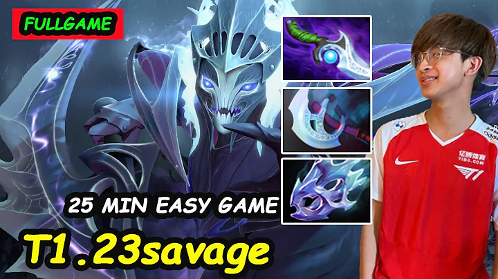 T1 23savage Spectre Arcana 12K MMR - EASY MMR Fullgame Perspective Dota 2