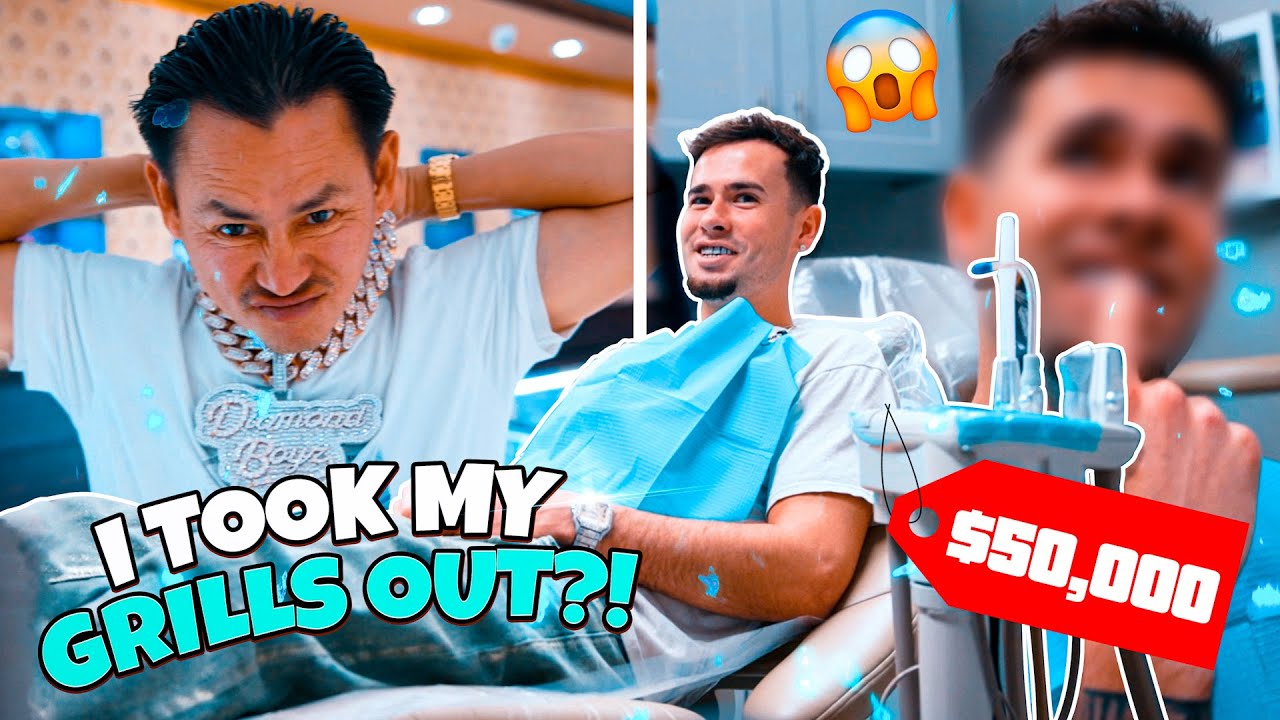 I Took Out My $50,000 Diamond Grill! (Ft. Johnny Dang)