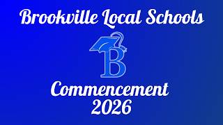 2026 Brookville High School Graduation