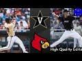 #2 Vanderbilt vs #7 Louisville College World Series Clinching Game | College Baseball Highlights