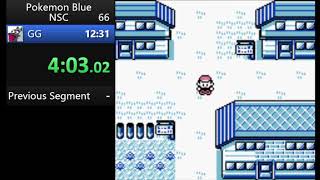 [12:11] Pokemon Blue glitched/ACE (no save corruption) speedrun