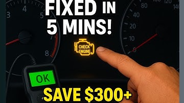 FIX Check Engine Light FOR FREE! [EASY DIY Tutorial in 5 Mins]