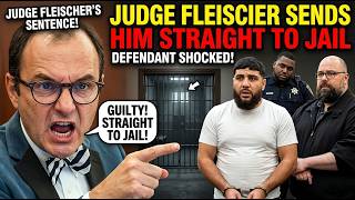 Judge Fleischer Sends Man to Jail After Ignoring Direct Court Order #crime #usa