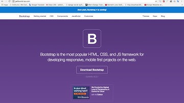 Introduction and pre-requisites of bootstrap 3
