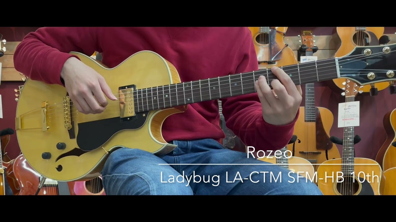 試奏動画】Rozeo Ladybug LA-CTM SFM-HB 10th - YouTube
