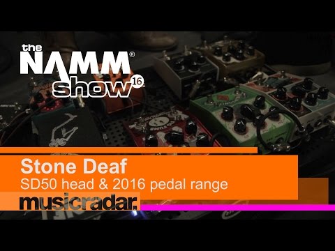 NAMM 2016: Stone Deaf SD50 head and 2016 pedal range