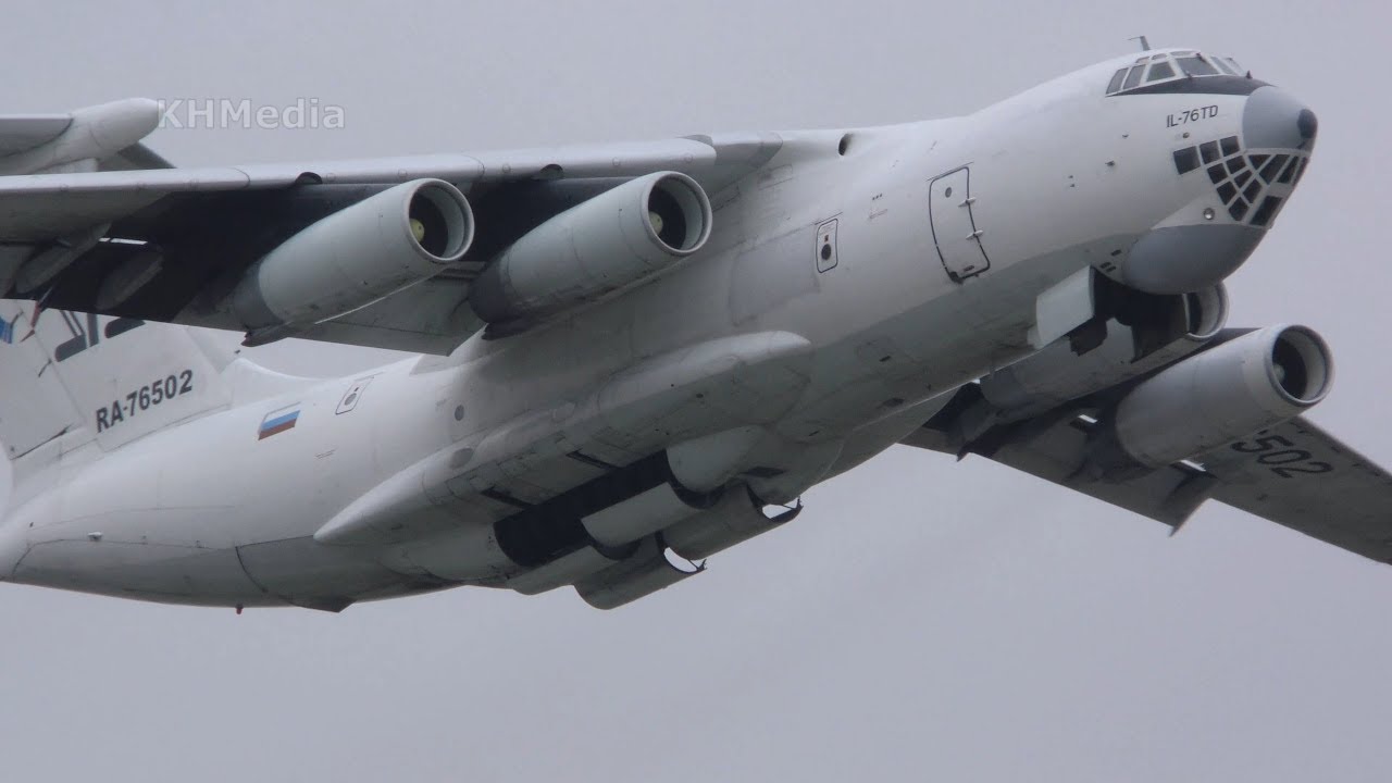 Il 76 Ra Aviakon Citotrans Posadka I Vzlyot Youtube