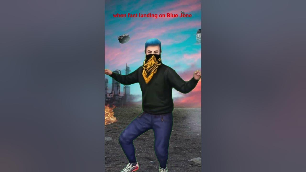 freefire when fast landing on blue jone tranding shortvideo YouTube