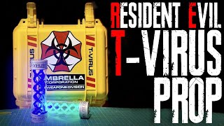 Resident Evil T-Virus Prop - DIY Umbrella Corporations T-Virus Vial and Carrying Case